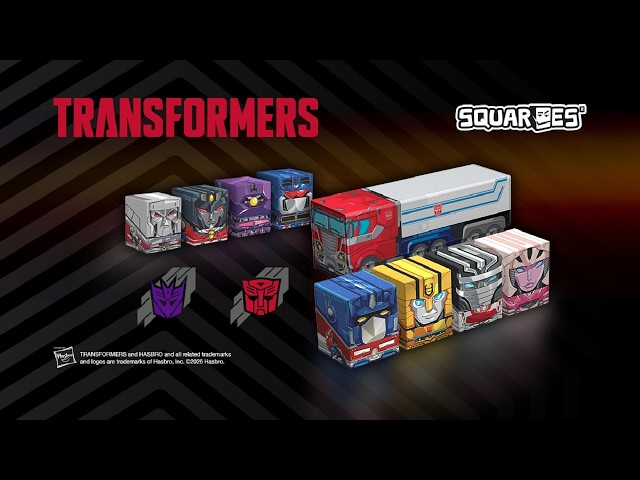 A LOOK AT: Officially Licensed Transformers Squaroes Deck Boxes