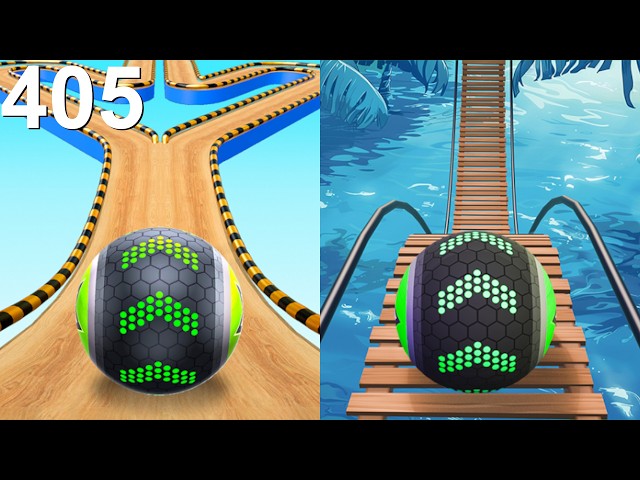 Going Balls Speedrun, Funny Fails Vs Challenge, Portal Run, Race, Level Android, iOS Gameplay 405
