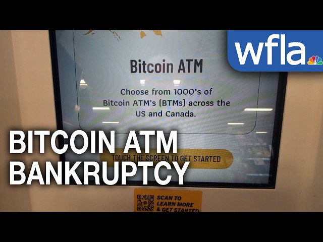 Bitcoin ATM operator files for bankruptcy as Florida tightens rules to avoid fraud