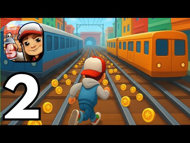 Subway Surfers Hollywood - Gameplay Walkthrough Part 2 Tutorial NEW Mobile Game (Android,ios)