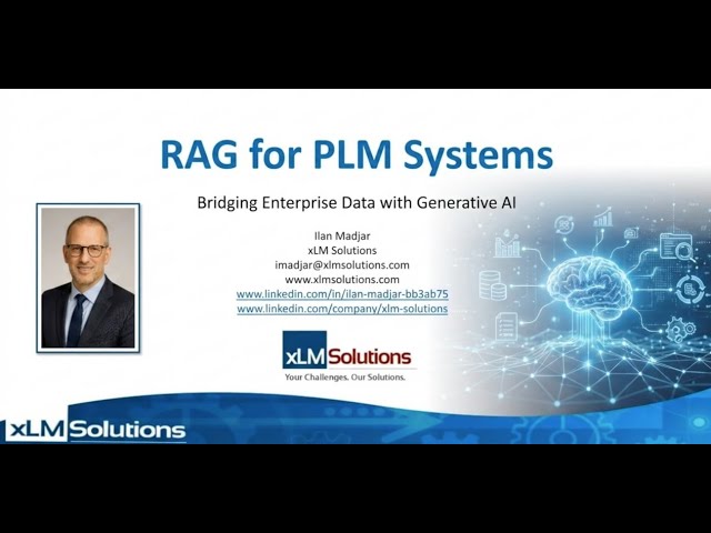 Retrieval Augmented Generation (RAG) for PLM: Bridging Enterprise Data with Generative AI