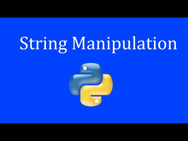 04. 🐍 String Manipulation - Python Programming for Beginners in Tamil🚀