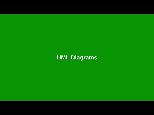 Chapter 9: UML Diagrams