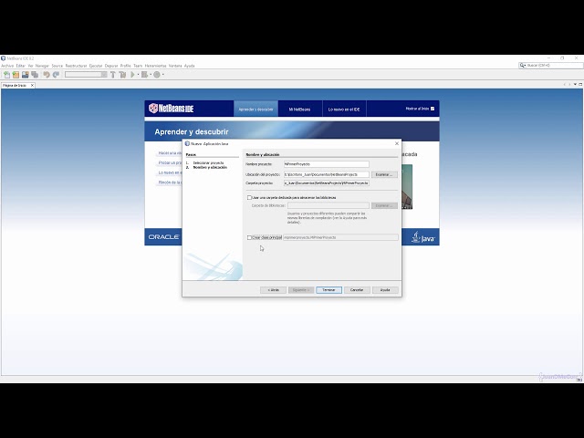 Using NetBeans to Create Java Projects and Applications