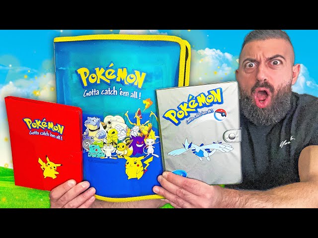 I Bought Vintage Pokemon Binders Without Looking Inside