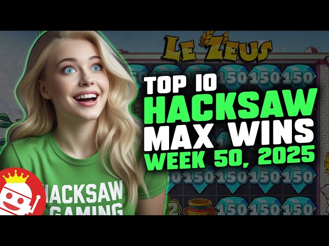 🔥 TOP 10 HACKSAW GAMING MAX WINS OF WEEK 50 / 2025 | REAL PLAYER WINS