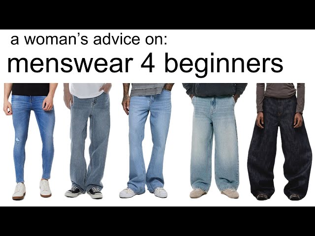 men's fashion for beginners
