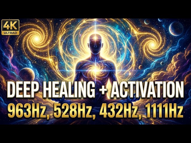 432Hz + 528Hz Calm Frequencies | Miracle Healing Sleep Music & Deep Relaxation