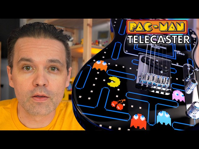 Fender Hid a Secret on This Pac-Man Telecaster and I Found It