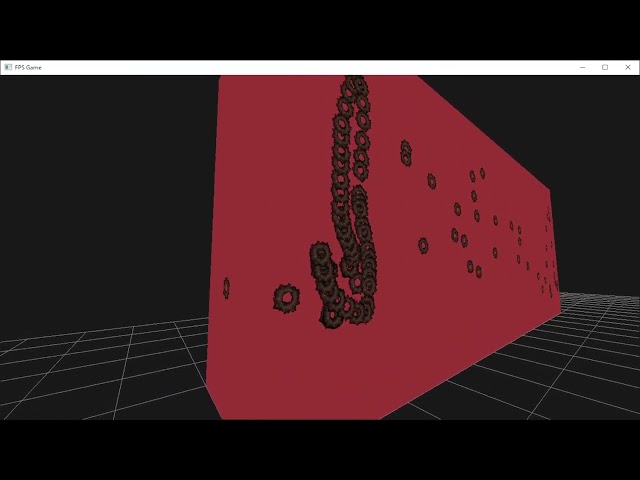 Bullet Hole Decal Update (Python OpenGL)