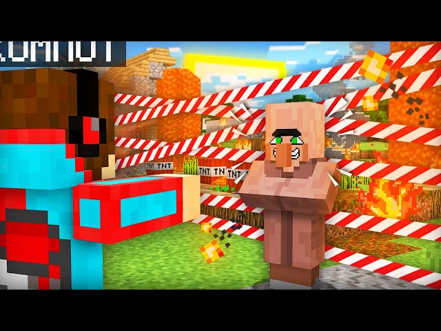 ЗРЯ МЫ ОСТАВИЛИ ЭТОГО ЖИТЕЛЯ ОДНОГО В ДЕРЕВНЕ В МАЙНКРАФТ | Компот Minecraft