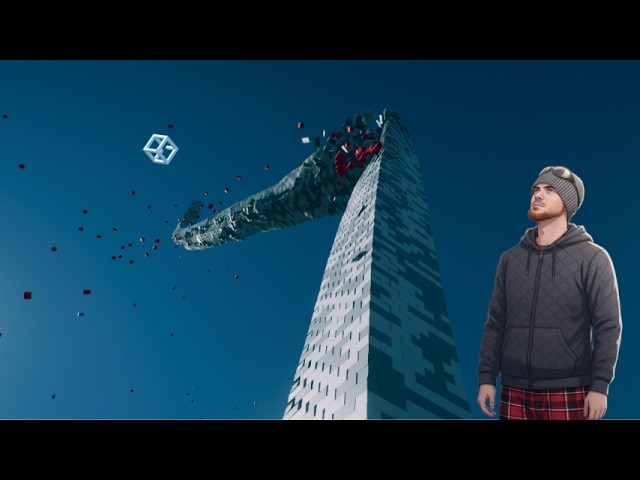 It's Time To... Throw Cubes Into Brick Towers To Collapse Them! | The Itchio Game