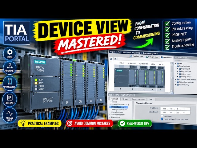 PLC Hardware Configuration: From Unconfigured to Production