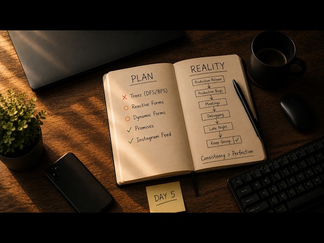 Day 5: Production Bugs Ruined My Plan... But I Didn't Quit