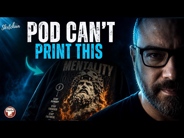 PODpartner Review : I Designed Something Most POD Platforms CAN'T Print (DTG + HTV + Embroidery)