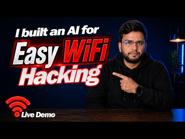 Easy WiFi Hacking with AI