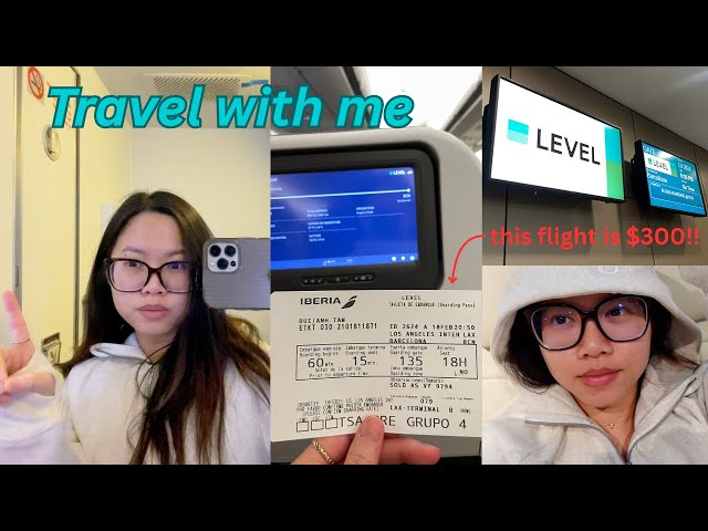 VUELA conmigo a ESPAÑA 🇪🇸✈️ | Oferta de vuelo más barata | (LAX - BCN) con Level Airlines