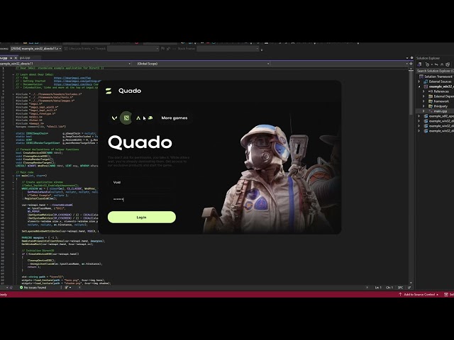 Quado interface loader! ( You can get it in my DC in Bio)