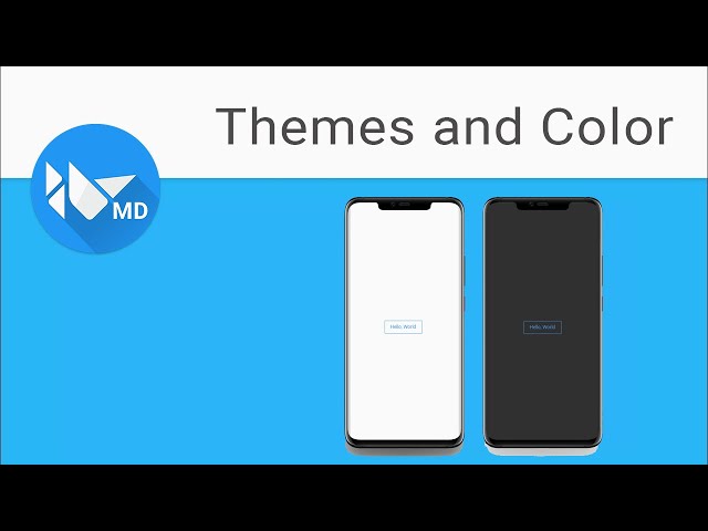Kivy Tutorial 4 - Themes and Color Palettes | KivyMD