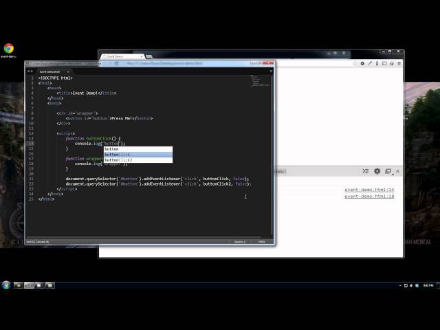 JavaScript Events - Part 1