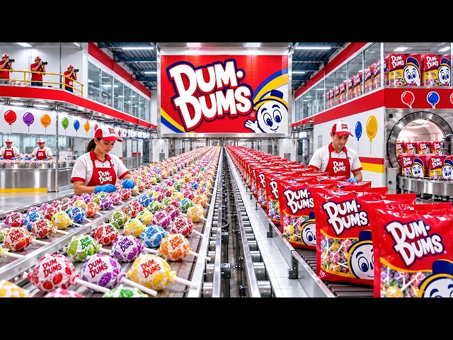How Dum Dums Makes 12 Million Lollipops a Day