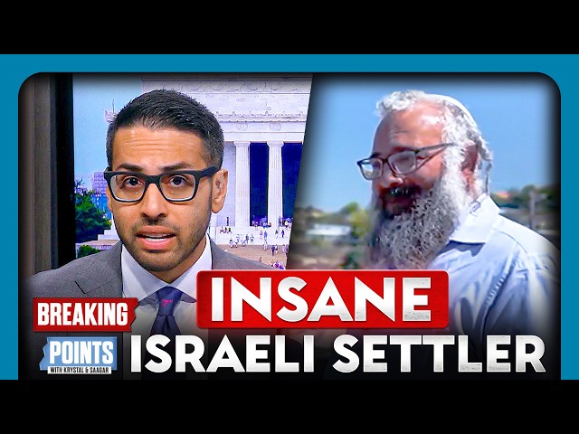 Israeli Settler Brags: '1 Jewish Life Worth 10 Million Palestinians'