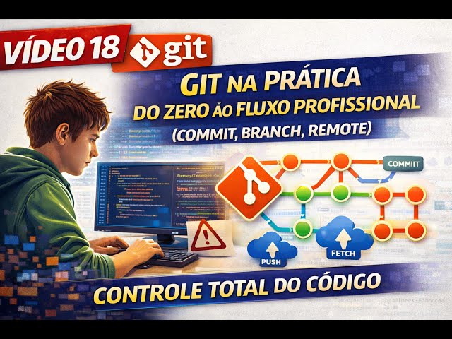 Vídeo 18 | Git do Zero: Pare de Se Perder no Histórico (Commit, Push e Tags)