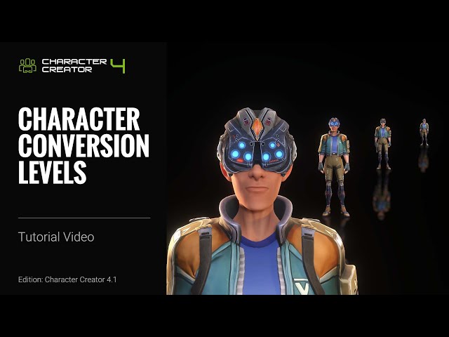 Character Creator 4 Tutorial - Optimize & Decimate Characters - Create Level of Details (LODs)