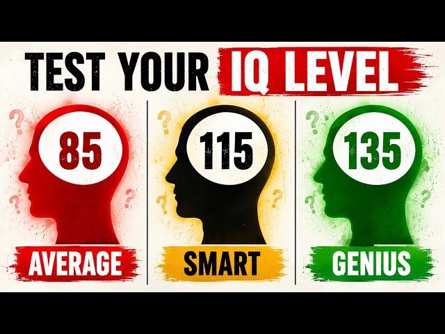Test Your IQ in 7 Minutes | 10 Questions to Challenge Your Brain