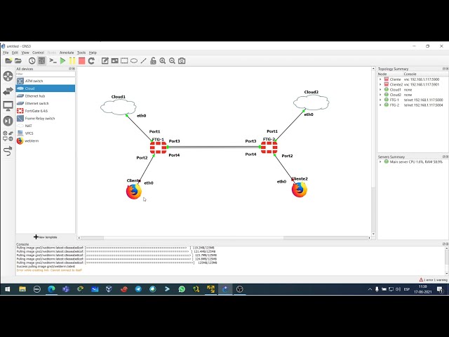 Fortigate Lab in GNS3 (Complete Tutorial)