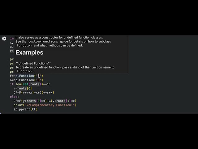 Solving PDEs with the Auxiliary Equation Method | SymPy Python Tutorial