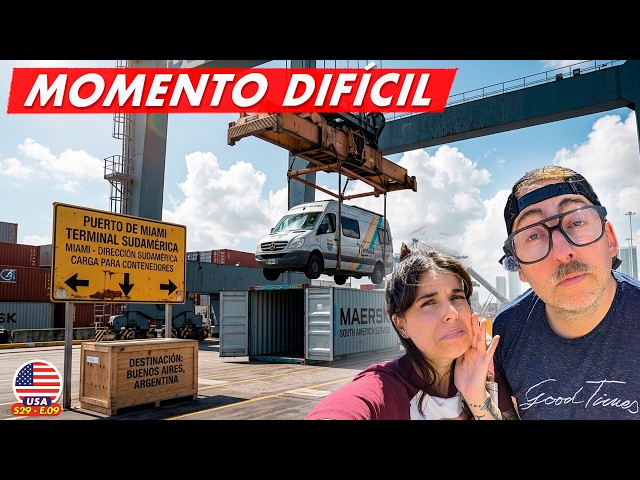 😰 CON PREOCUPACIÓN DEJAMOS LA FURGONETA PARA ENVIARLA A SUDAMÉRICA 🌎