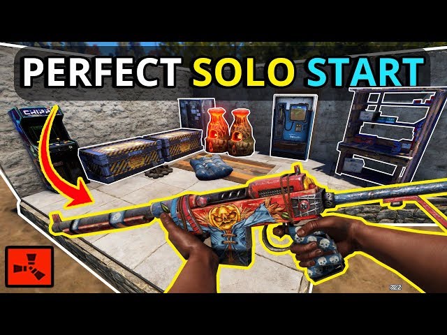 My BEST RUST SOLO START For A LONG TIME! - RUST SOLO (Part 1)