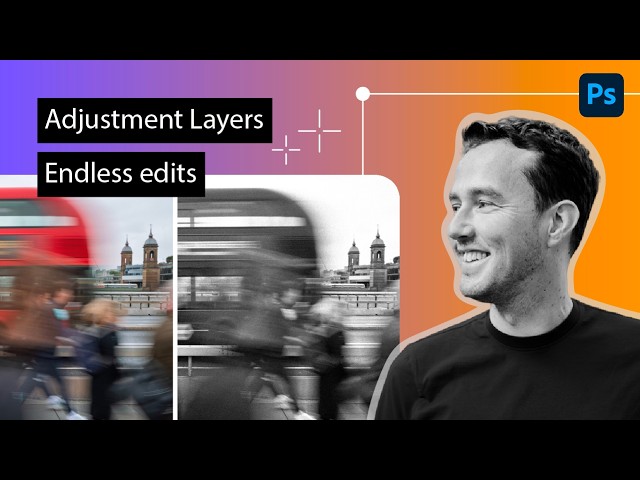 Intro to Nondestructive Adjustment Layers | Adobe Photoshop