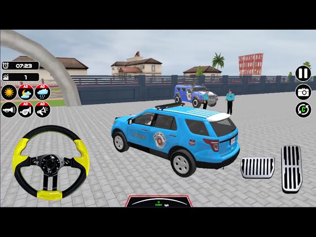 Police Car Game Extreme High Speed Chase Gangster - Real Cop Driving Simulator Android Gameplay