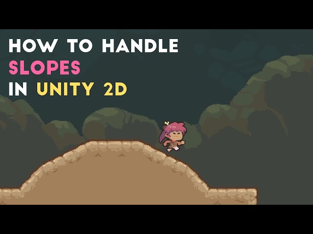 How to handle slopes in a Unity 2d platformer game