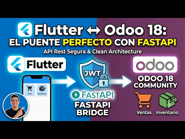 API REST con FastAPI para Odoo 18 Community: Aplicacion Flutter