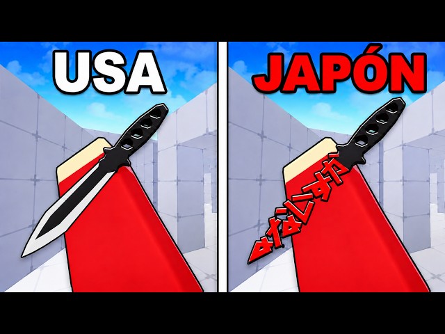 Roblox Rivals En DIFERENTES PAÍSES!