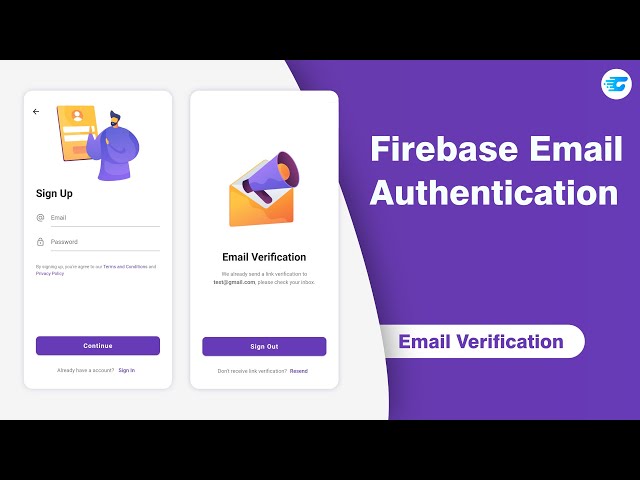Flutter & Firebase Authentication 02 - Email Verification
