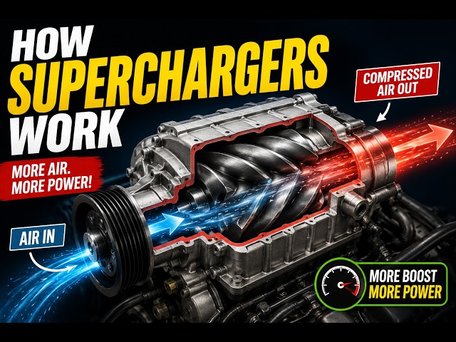 How Superchargers Work | The Complete Guide to Roots, Twin-Screw & Centrifugal Superchargers