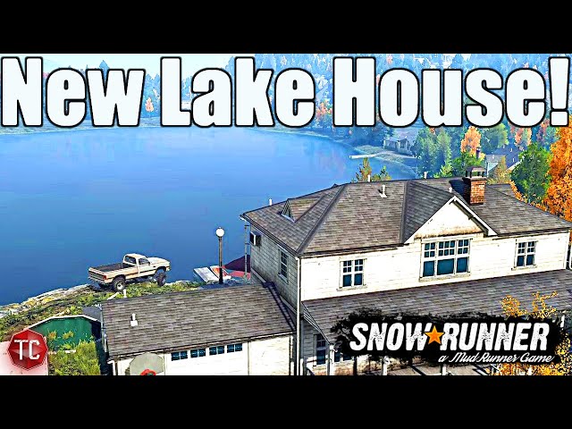 SnowRunner: Finding Our NEW LAKE HOUSE!! RP