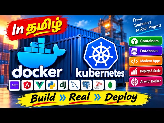Docker & Kubernetes with AI Workloads in Tamil | Part 1