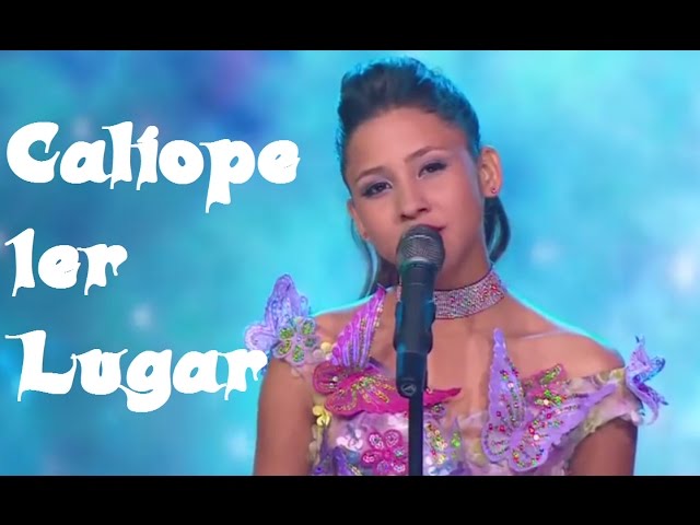 La Voz Teens 2016 T1- Caliope Todas sus prentaciones. 1er Lugar Ganadora Equipo Goyo