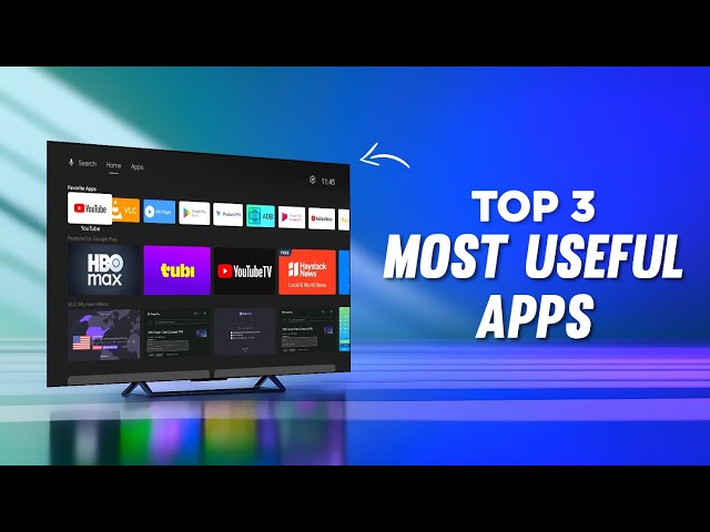 TOP 3 Most Useful Apps for Android TV