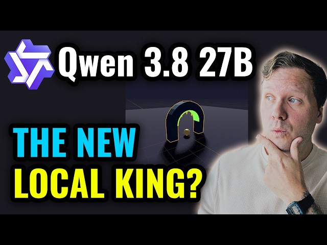 Qwen 3.8 27B first tests - 16GB Local LLM setup