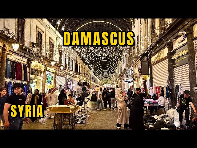 Damascus, Syria—Walking the World's Oldest Capital [4K]