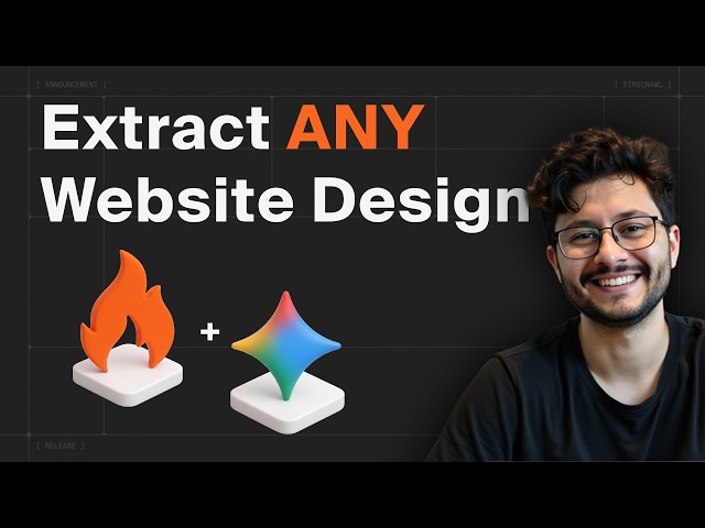 How to Clone Any Website Design with Gemini 3.0 + Firecrawl's Branding Mode