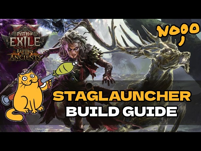 [POE 2] Break the meta with STAGLAUNCHER!  Vivid Stampede Spiritwalker Build Guide - Path of Exile 2