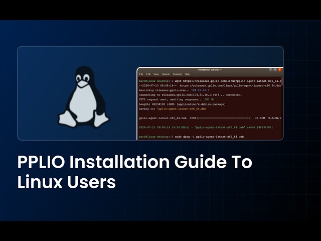 PPLIO installation guide to Linux users