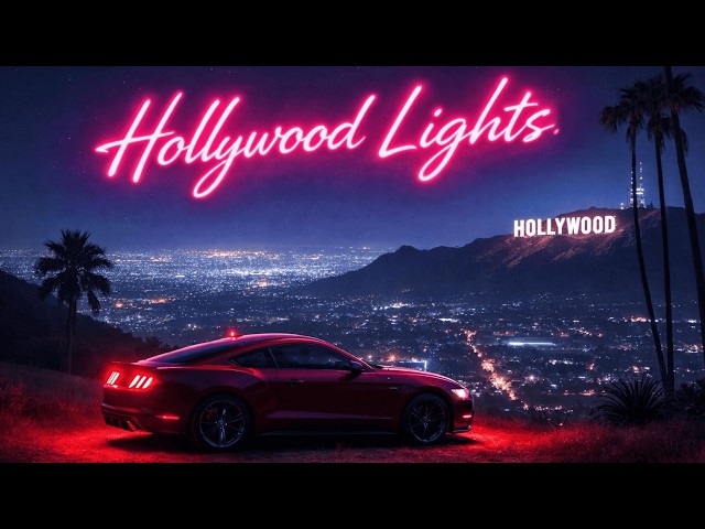 Hollywood Lights | Synthwave Romance | 80s Retro Nostalgic Song